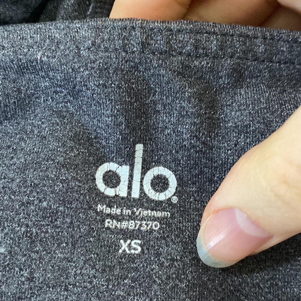 Alo Yoga Sheila Colorblock mesh leggings size XS - Picture 11 of 14
